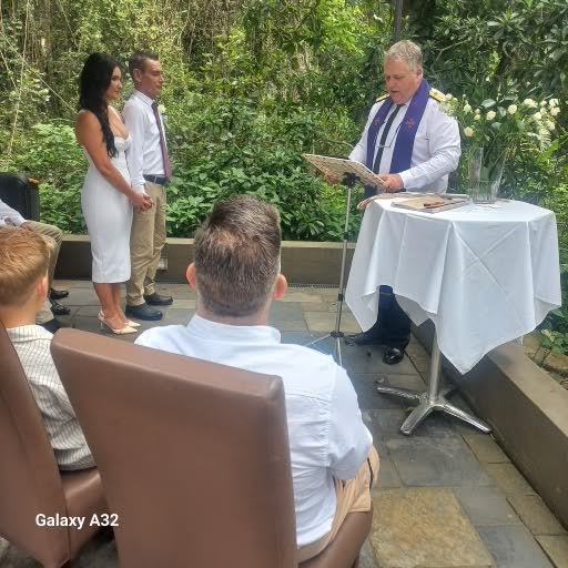 Wedding ceremony by Dr. Gerrit Rademeyer in Ohrigstad
