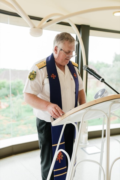 Wedding ceremony by Dr. Gerrit Rademeyer in Ohrigstad