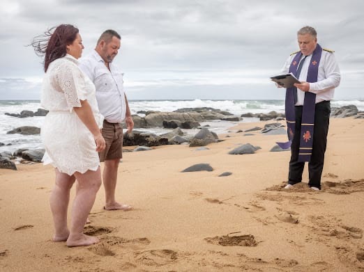 Wedding ceremony by Dr. Gerrit Rademeyer in Ohrigstad