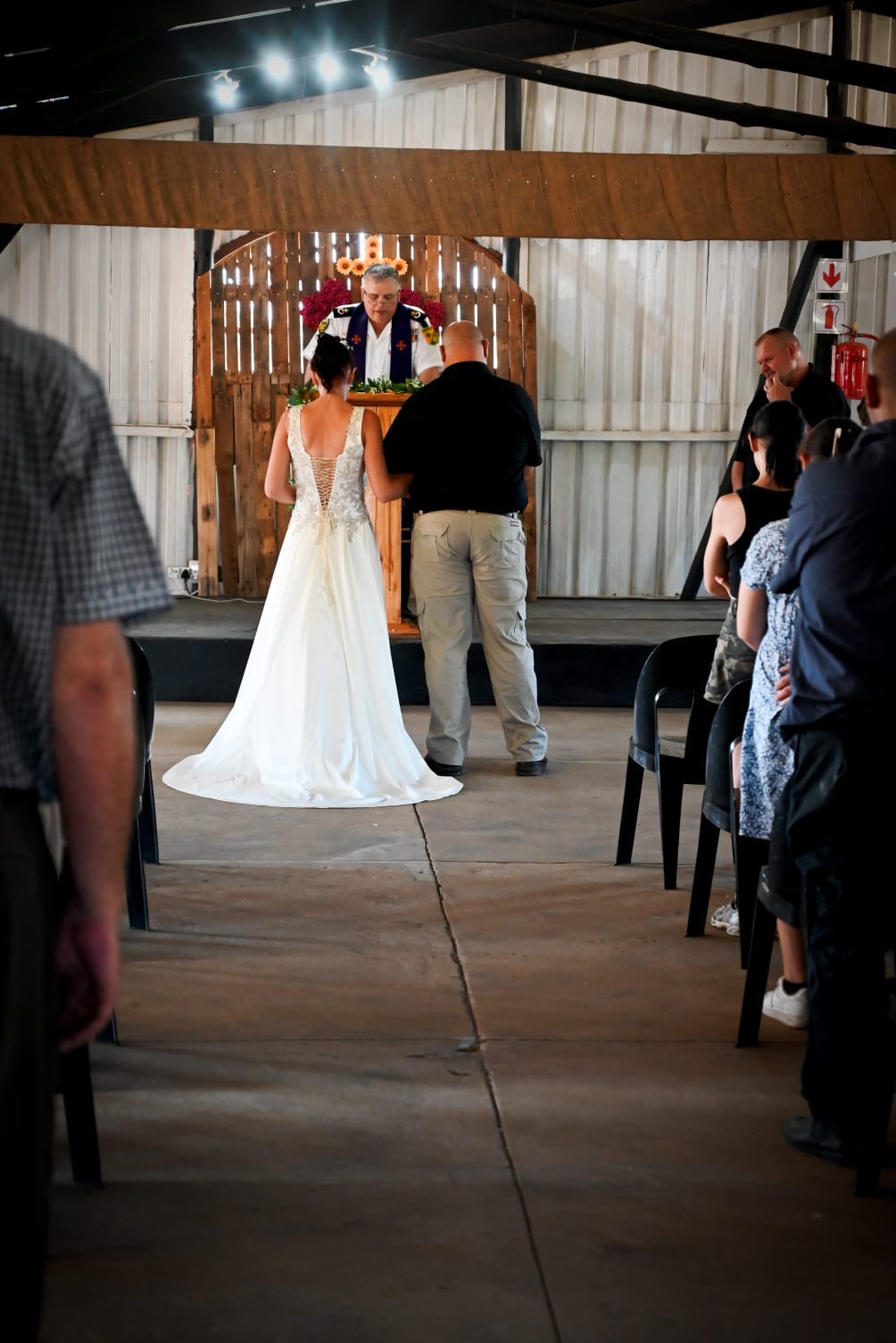 Wedding ceremony by Dr. Gerrit Rademeyer in Ohrigstad