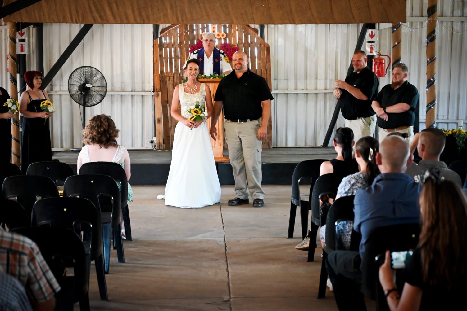 Wedding ceremony by Dr. Gerrit Rademeyer in Ohrigstad