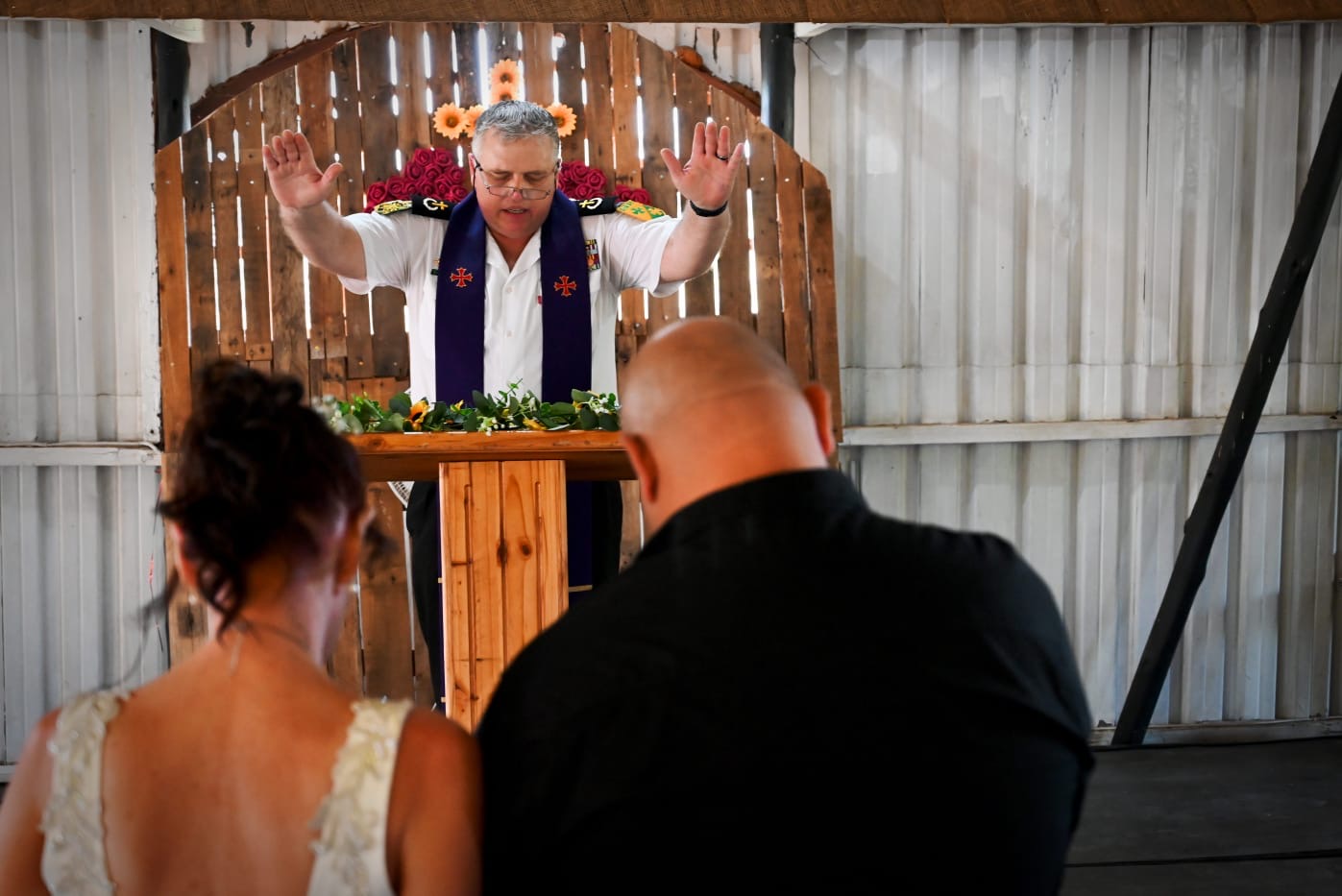 Wedding ceremony by Dr. Gerrit Rademeyer in Ohrigstad